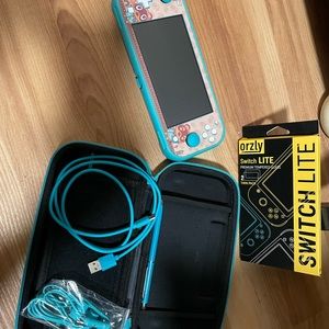 Nintendo switch lite, barely used
